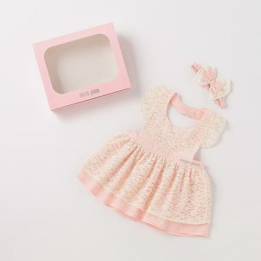 オリジナルボックスつきレースエプロン＆ヘアバンドセット