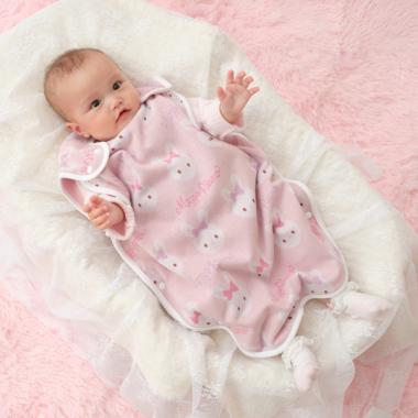 うさぎ柄スリーパー