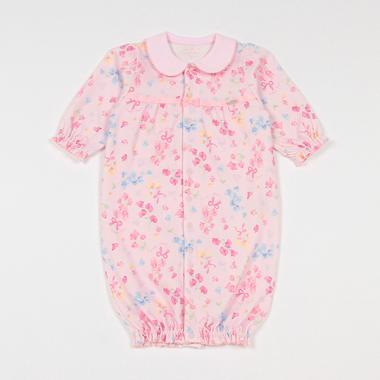 スイートピー柄2wayオール