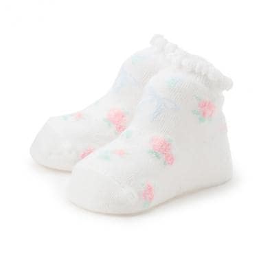 小花柄　ソックス