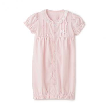 タックリボン半袖2wayオール