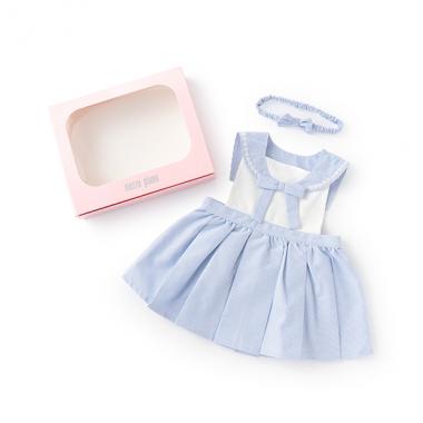 【BOX付】セーラーエプロン＆ヘアバンドセット