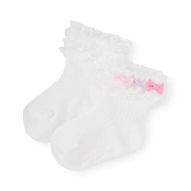 レースリボン　ソックス