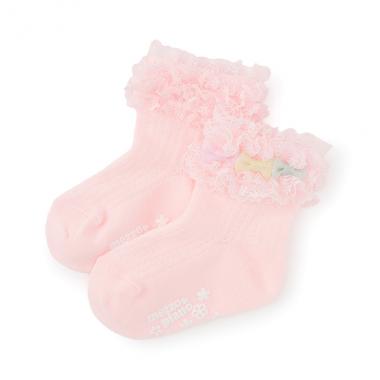 レースリボン　ソックス