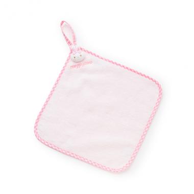 ウサギマスコットつきタオル