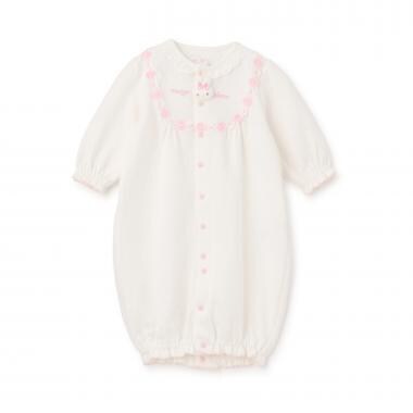 ウサギマスコットつき2wayオール