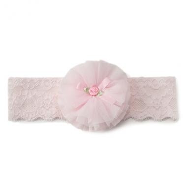 お花チュールヘアバンド