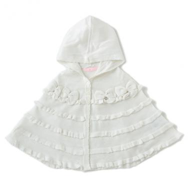 ニットフリルケープ