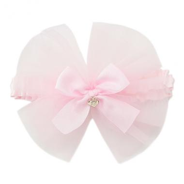 チュールリボンベビーヘアバンド