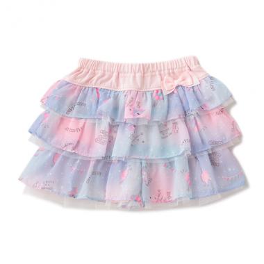 ミルキーウェイ柄ティアードフリルパンツ