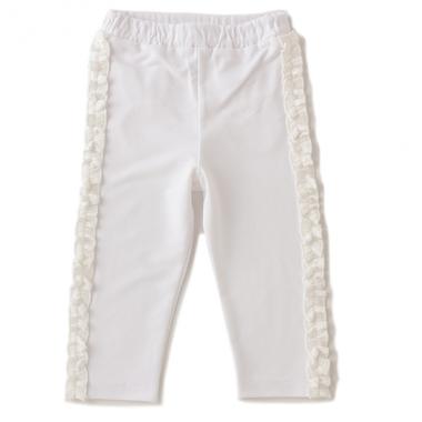 サイドフリルウサギポケット7分丈パンツ