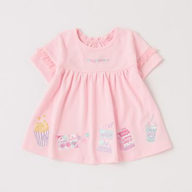 スウィーツパッケージワッペン半袖Ｔシャツ