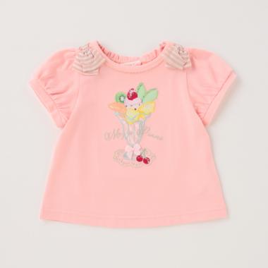 パフェ　パフスリーブＴシャツ