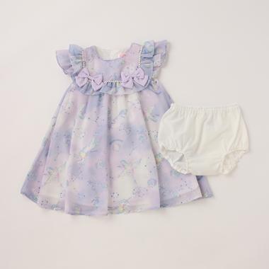 星座柄フリルワンピース&ブルマセット