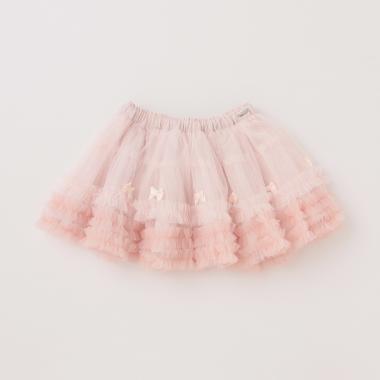 チュールフリルスカート
