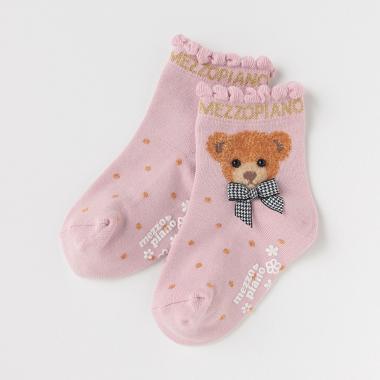 【ベビーサイズ】クマチャンソックス【日本製】