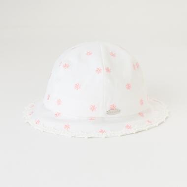 お花刺しゅう　ハット