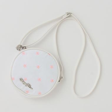 お花刺しゅう　ポシェット