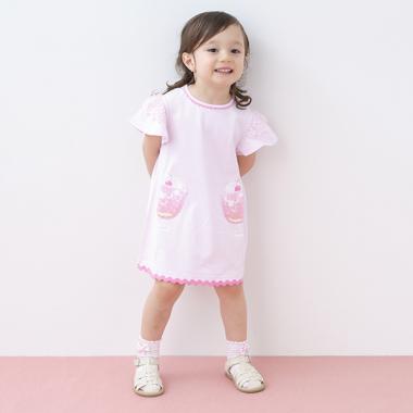 ソーダポケットつき　カットワンピース