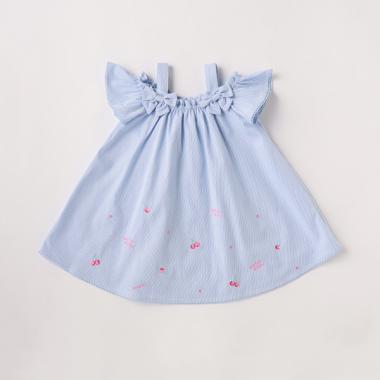 チェリー刺しゅう　オフショルワンピース