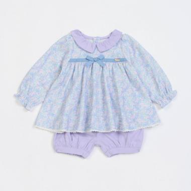 リトルフラワー柄チュニック＆ブルマセット