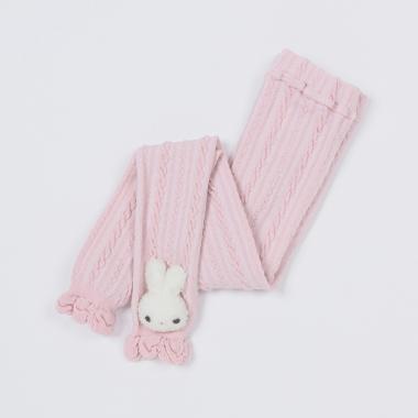 ボアウサギマスコットつき　レギンス【日本製】