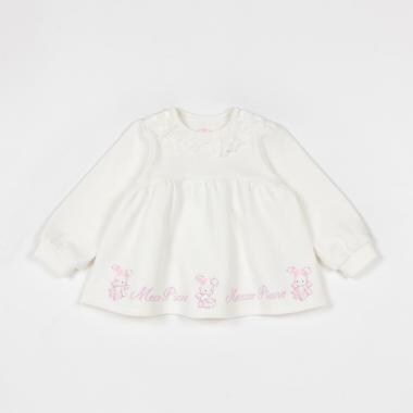 裾ロゴうさぎ　チュニック