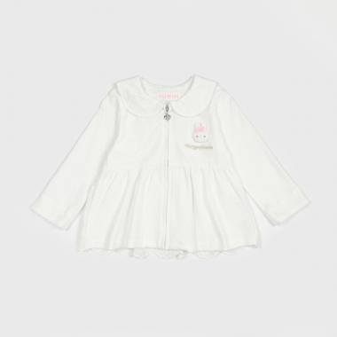 ウサギマスコットつきうさ耳ジップパーカ