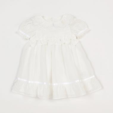 シアーリボン　ワンピース