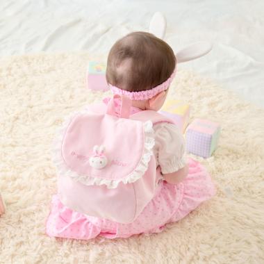 ウサギマスコットつき　リュック