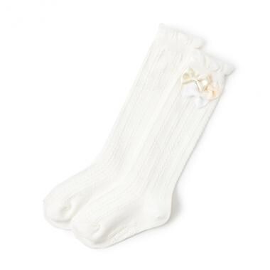 リボンつき　ハイソックス