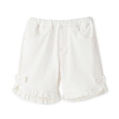 うさぎポケットフリル　ハーフパンツ