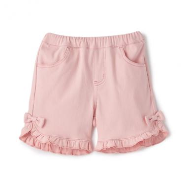 うさぎポケットフリル　ハーフパンツ