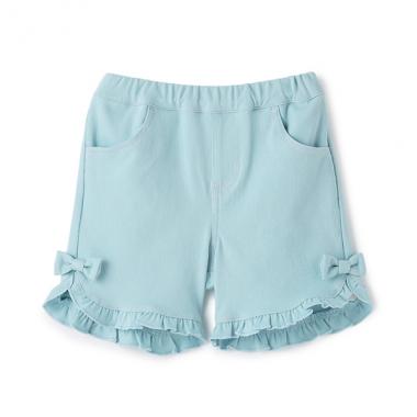 うさぎポケットフリル　ハーフパンツ