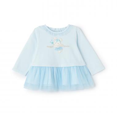 エンジェルウサギ裾フリル　長袖Tシャツ