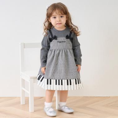 ピアノワンピース　＆ブルマセット