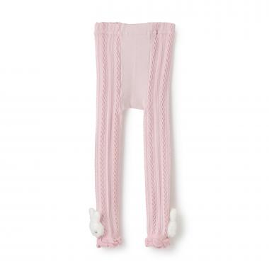 ボアウサギマスコットつき　レギンス