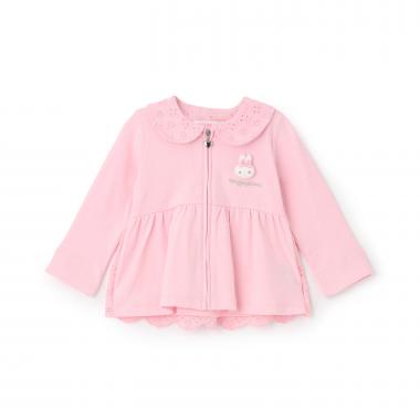 ウサギマスコットつきうさ耳ジップパーカ