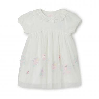 フェアリー刺繍チュールドッキングワンピース＆ブルマセット