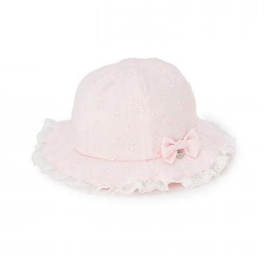 リボンレース　ハット