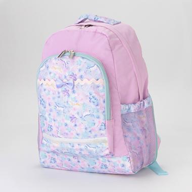 【人気商品再入荷】【直営店で取り扱い無し】フラワーユニコーン柄　リュック大