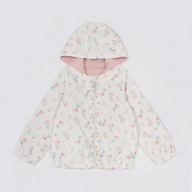 【人気商品再入荷】【直営店で取り扱い無し】チューリップ柄リバーシブルブルゾン