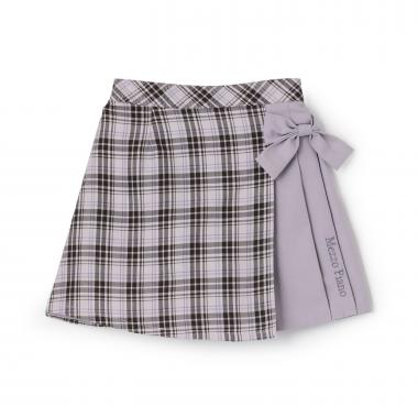 【人気商品再入荷】【直営店で取り扱い無し】チェックラップ　キュロットスカート