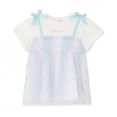 【人気商品再入荷】【直営店で取り扱い無し】グラデーション星チュール　チュニック