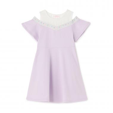 【人気商品再入荷】【直営店で取り扱い無し】ロゴライン　カットワンピース