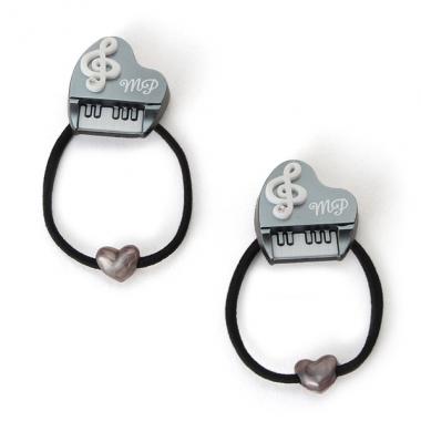 マットピアノヘアポニー2個セット