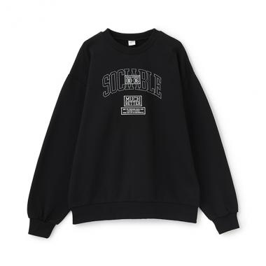 【親子リンク】Dadワッペンビッグスウェット