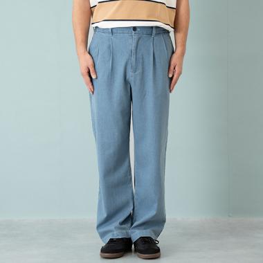 【親子リンク】DADワイドデニムテーパードパンツ