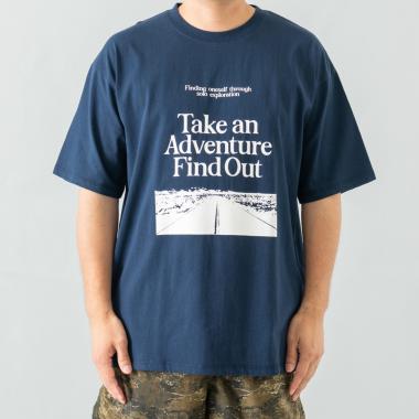 【綿100%】【親子リンク】Dadロゴプリントワイド半T