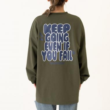 【親子リンク】【DAD】蛍光カラーロゴロンT